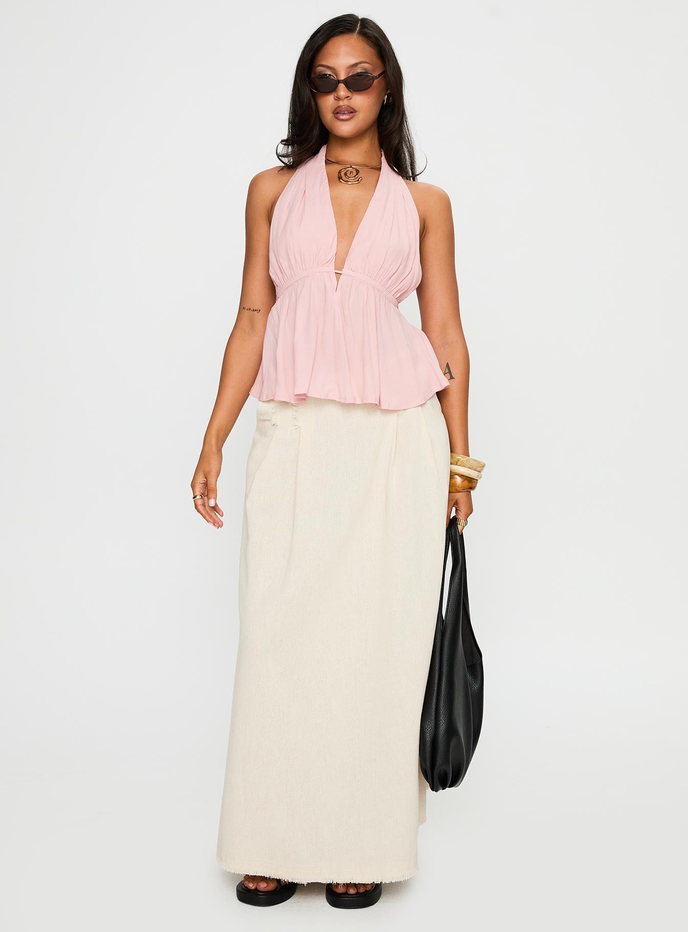 SADDLER TOP PINK