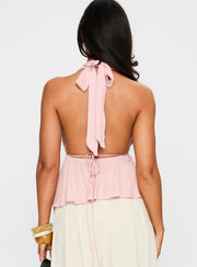 SADDLER TOP PINK
