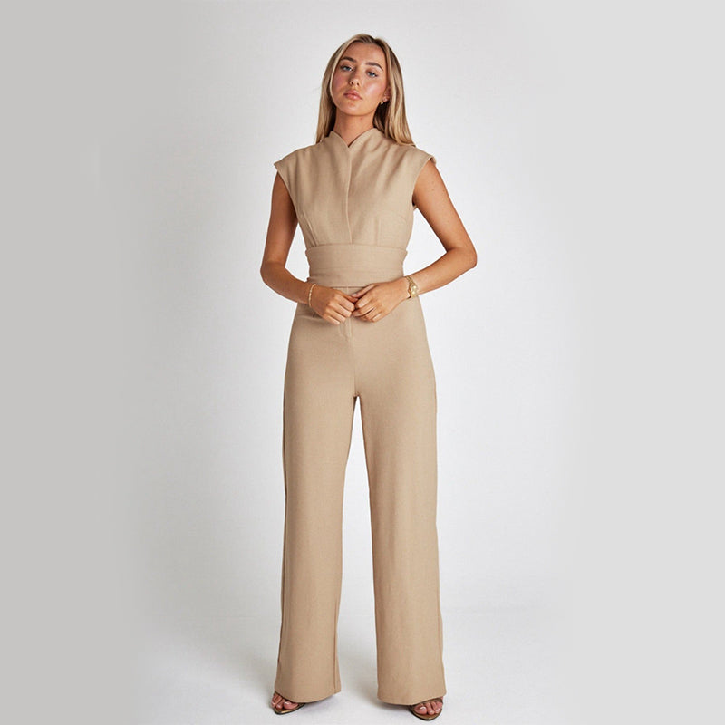 SLEEVELESS JUMPSUIT