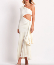FRINGE MAXI DRESS