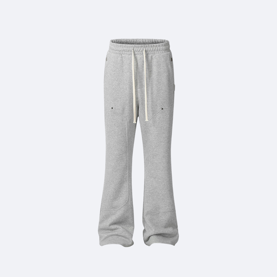 Flared Patch Sweatpants