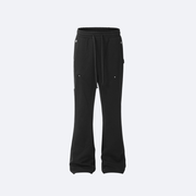 Flared Patch Sweatpants