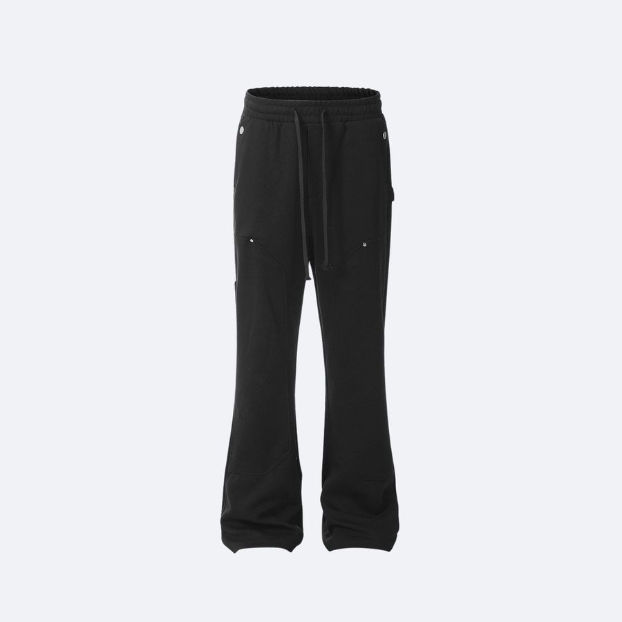 Flared Patch Sweatpants