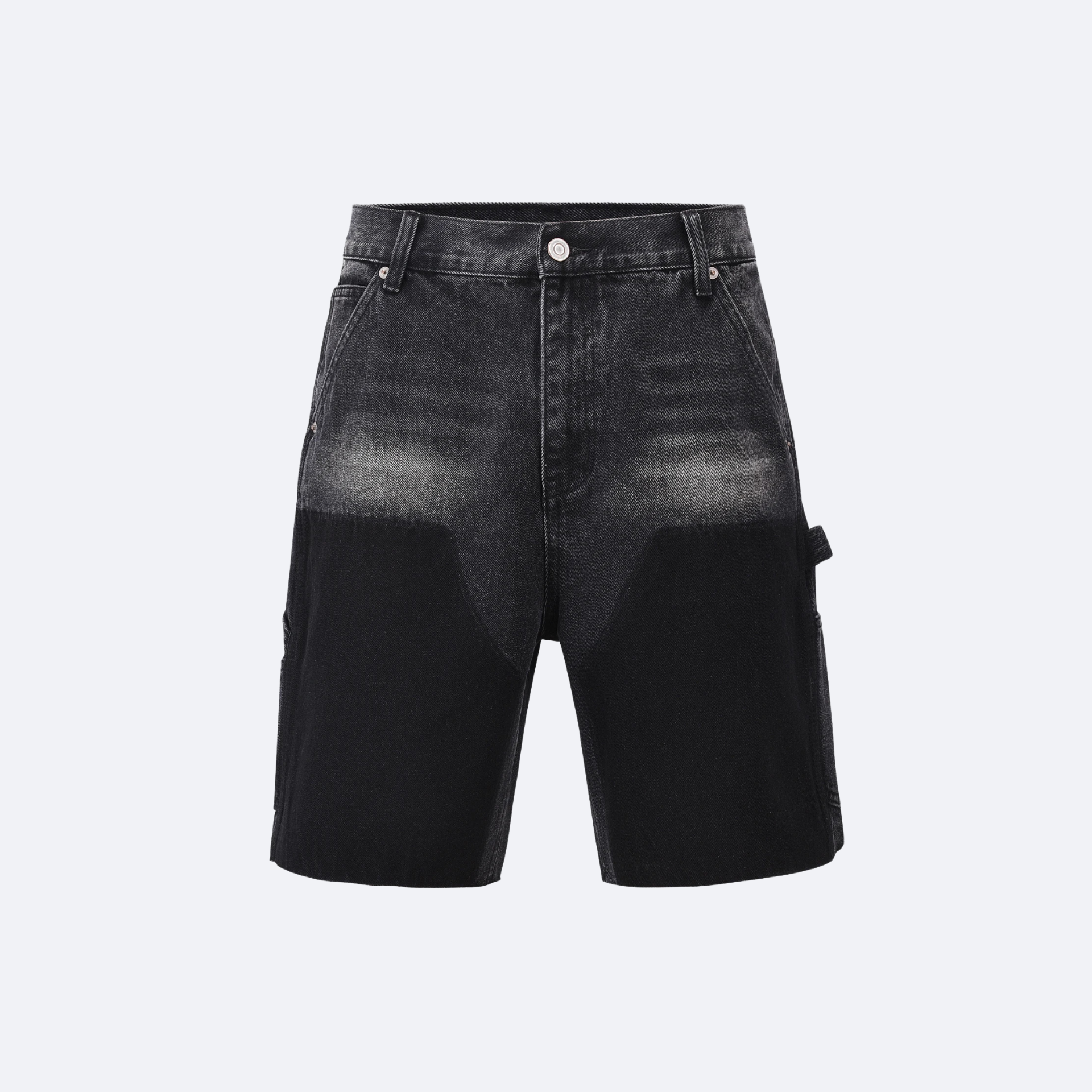 Patch-Work Denim Shorts
