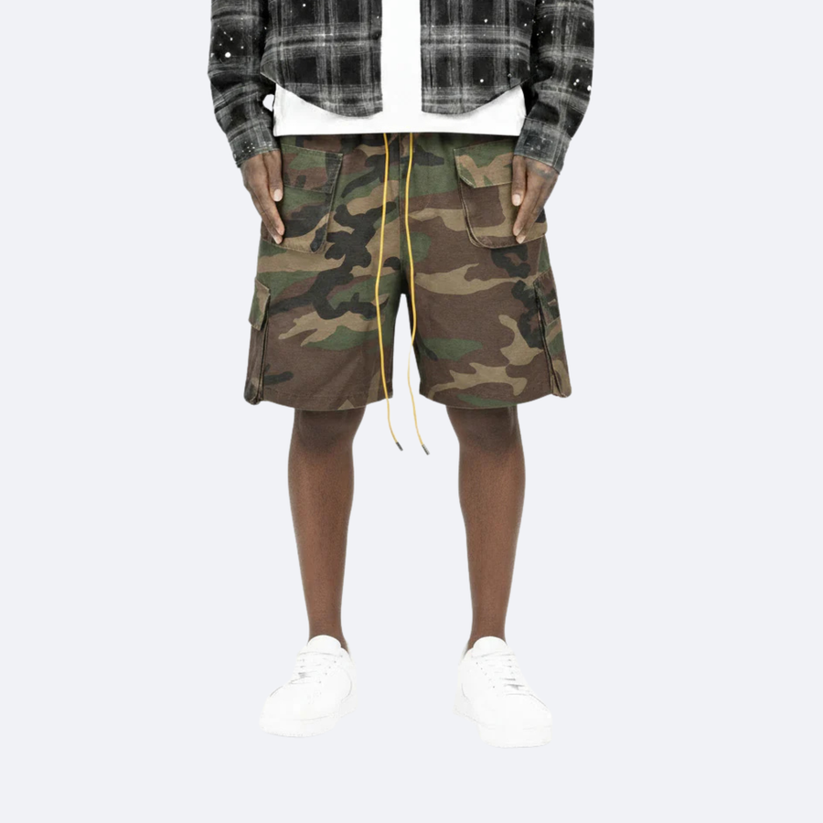 Camo Cargo Shorts