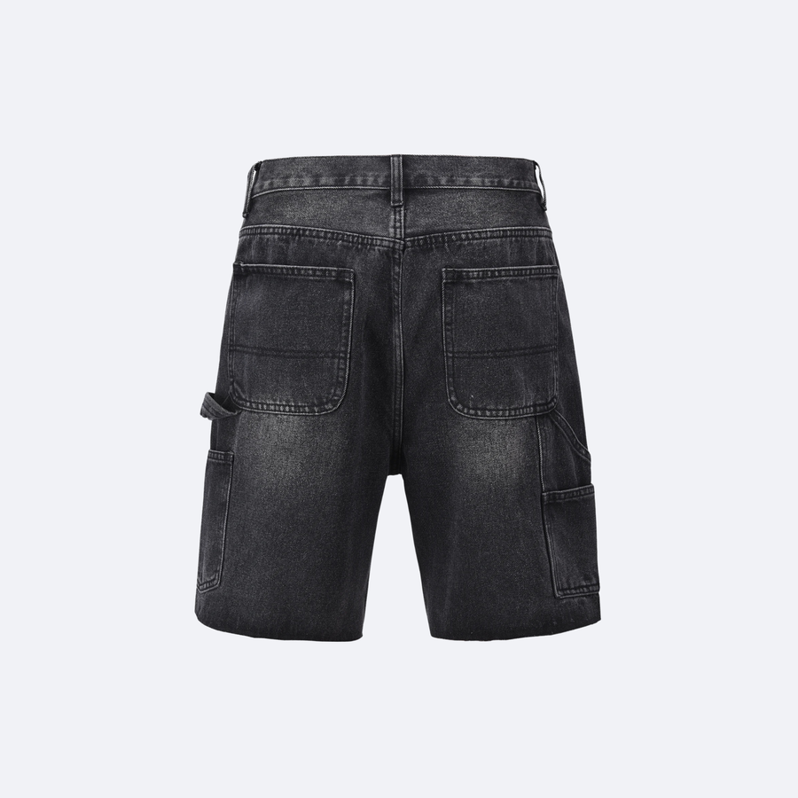Patch-Work Denim Shorts