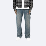 Blue Patch Jeans