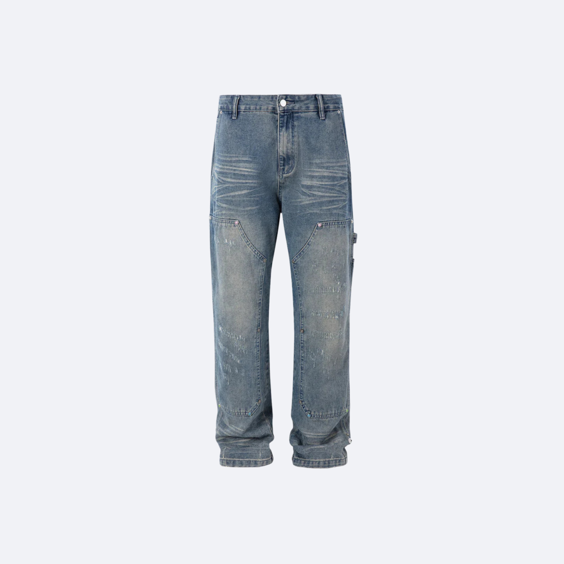 Blue Patch Jeans