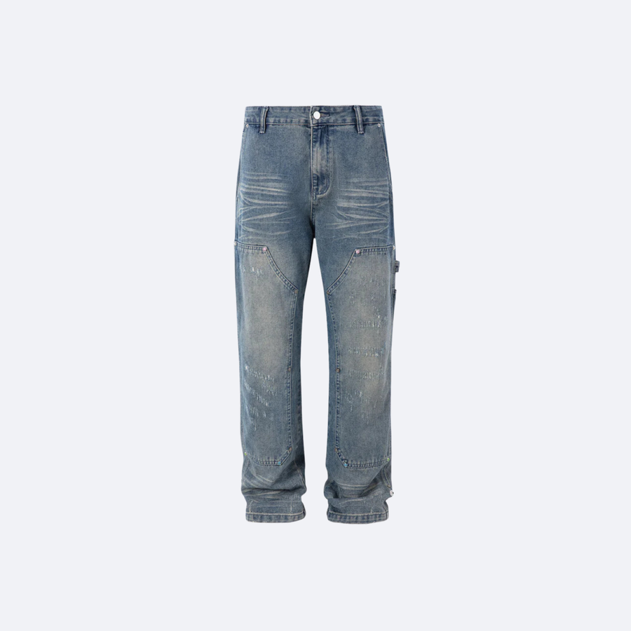 Blue Patch Jeans