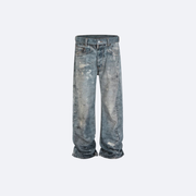 Washed Baggy Jeans